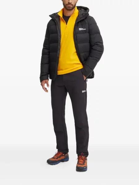 Pantaloni Jack Wolfskin cu autograf negru