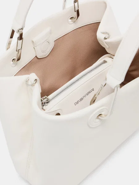 Кожаная сумка Emporio Armani