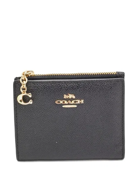 Portofel Coach din piele negru