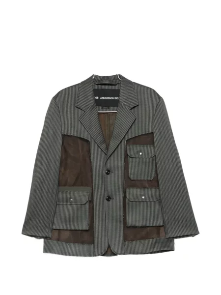 Прозрачен блейзър Andersson Bell зелено