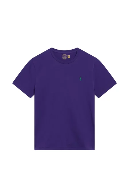 Tricou polo Polo Ralph Lauren cu mâneci scurte violet