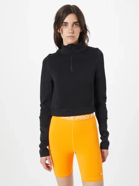 NIKE Tricou funcțional gri închis negru
