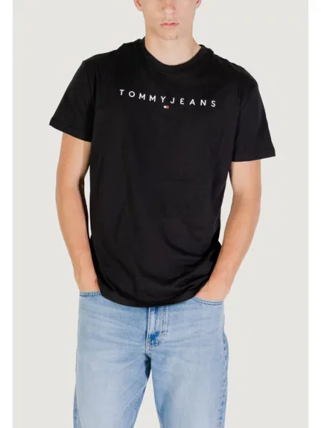 Tričko Tommy Jeans černé