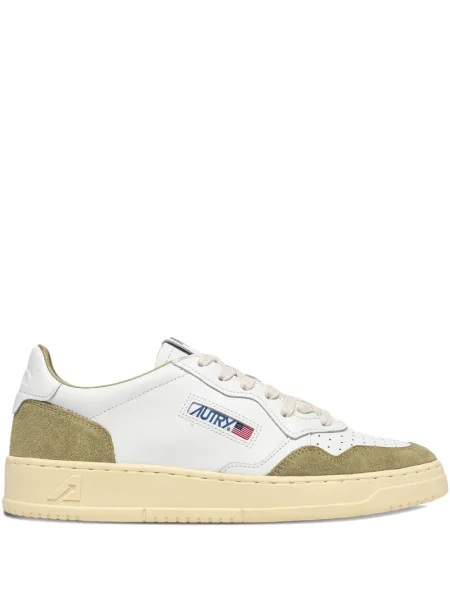Sneakerși Autry din piele alb