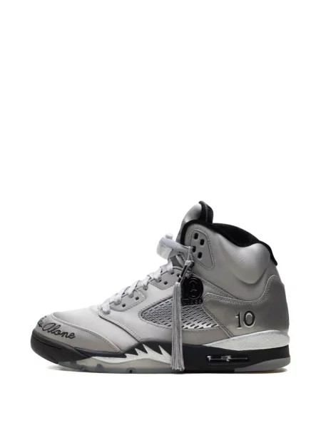Sneakerși Jordan 5 Retro gri
