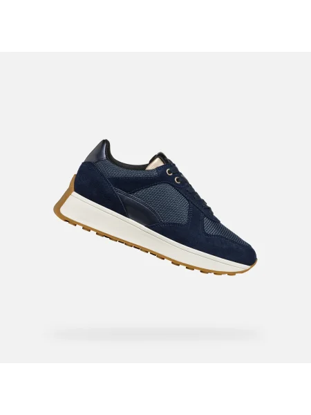Sneakerși Geox albastru