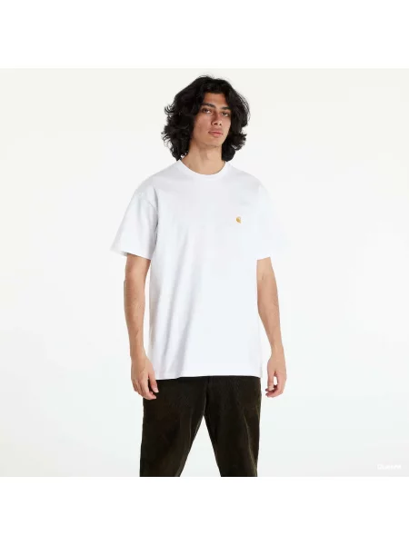 Φανελάκι Carhartt WIP S/S Chase T-Shirt White/ Gold L λευκό