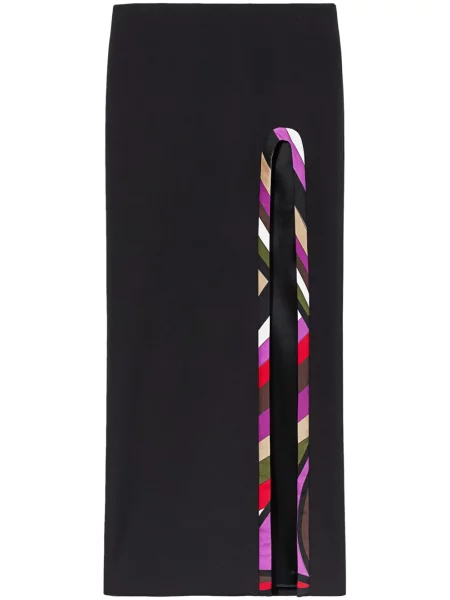 Fusta maxi Pucci negru