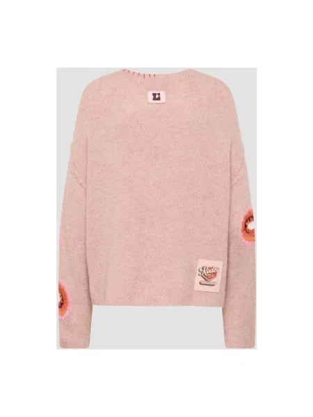 Sweter Lecomte różowy