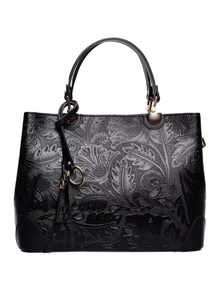 Geantă shopper Anna Luchini negru
