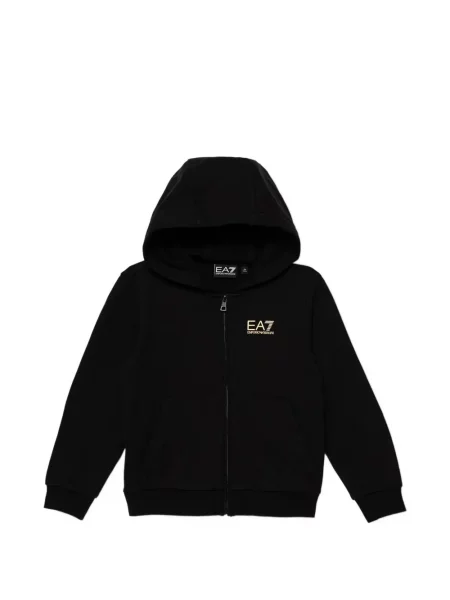 Bluza z kapturem dziecięca Emporio Armani czarna
