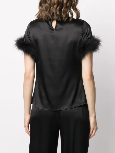 Bluza Gilda & Pearl sa perlicama crna