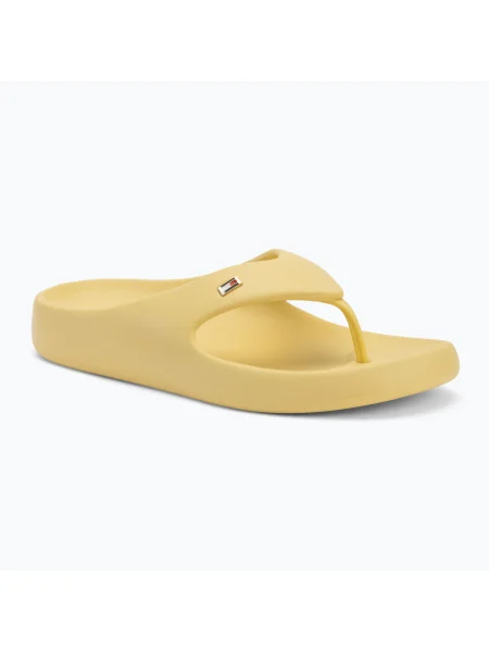 Дамски джапанки Tommy Hilfiger Comfort Beach Sandal meringue жълто