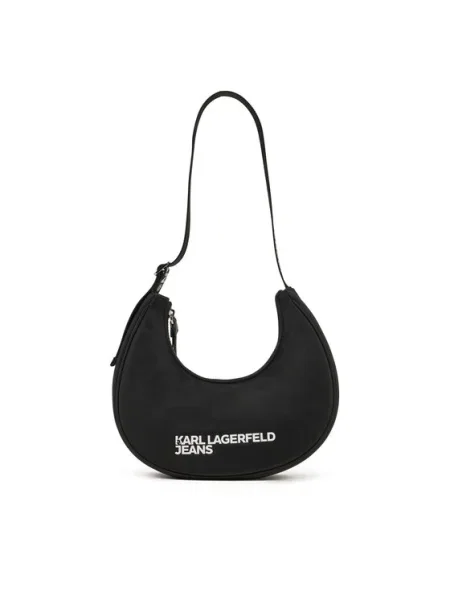 Karl Lagerfeld Jeans Hobo KLJ Essential negru