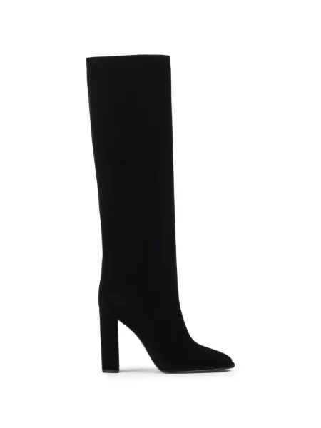Cizme Le Silla din piele de căprioară negru