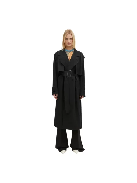 Trencz Jw Anderson wełniany czarny