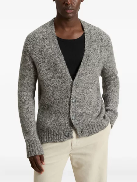Cardigan Woolrich de lână gri