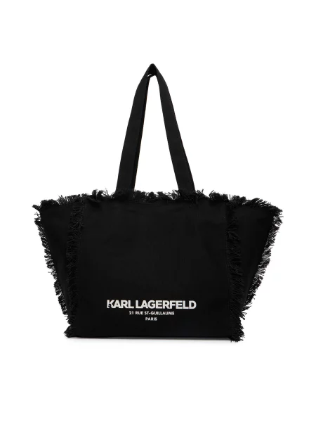 Geantă shopper Karl Lagerfeld negru