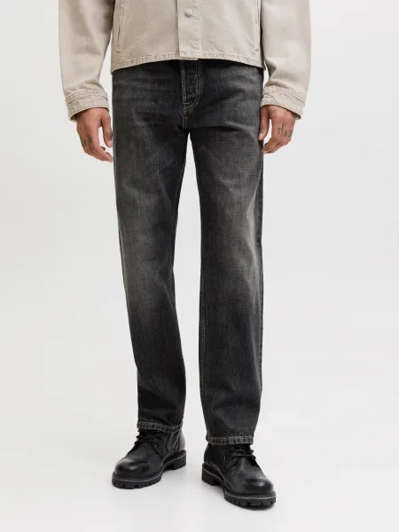 JACK & JONES Jeans JJICHRIS JJORIGINAL denim negru
