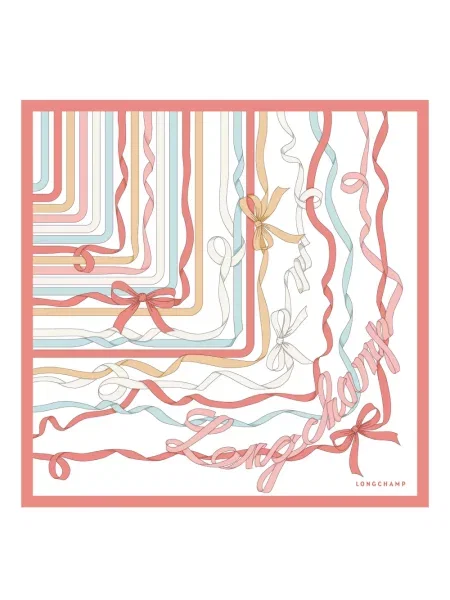 Šal Longchamp bijela