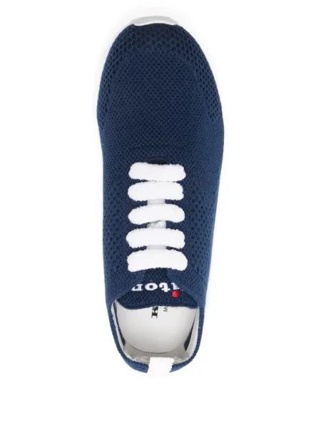 Sneakerși Kiton tricotate albastru