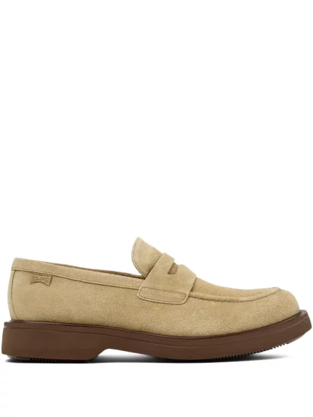 Pantofi loafer Camper din piele de căprioară