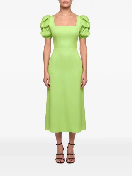 Rochie midi Post Meridiem verde