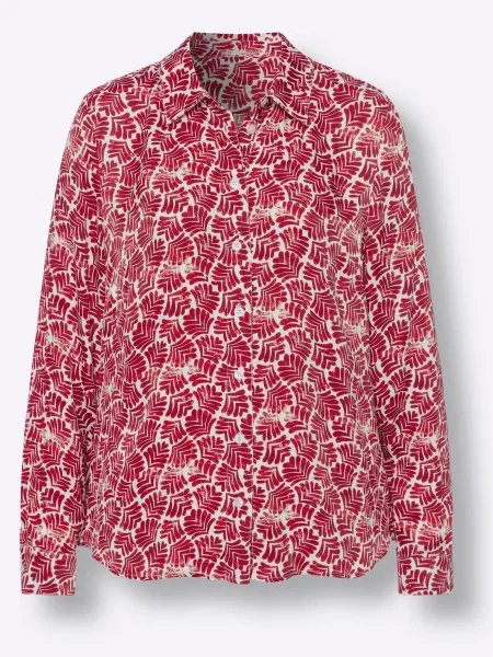 Heine Bluză roșu alb