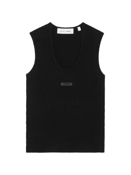 Vestă Fear Of God Essentials cu autograf negru