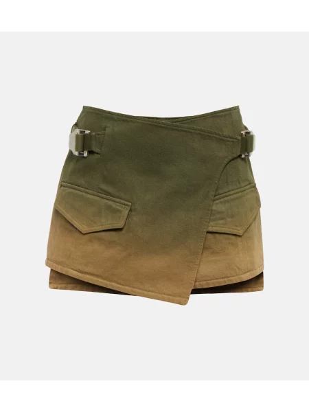 Spódnica jeansowa Dion Lee kopertowa