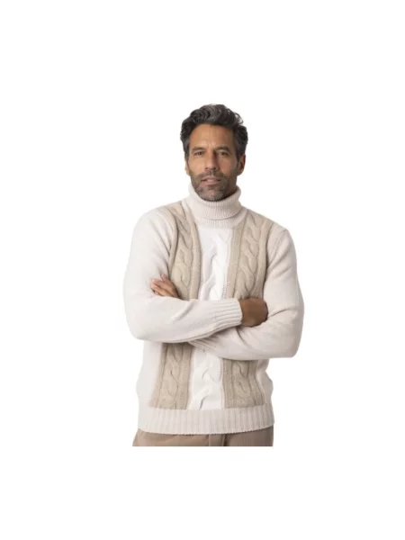 Golf golf Gran Sasso wełniany beżowy