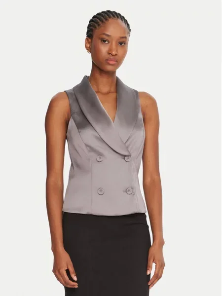 Rinascimento Костюмний жилет бежевий