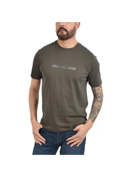 Tricou Eax gri