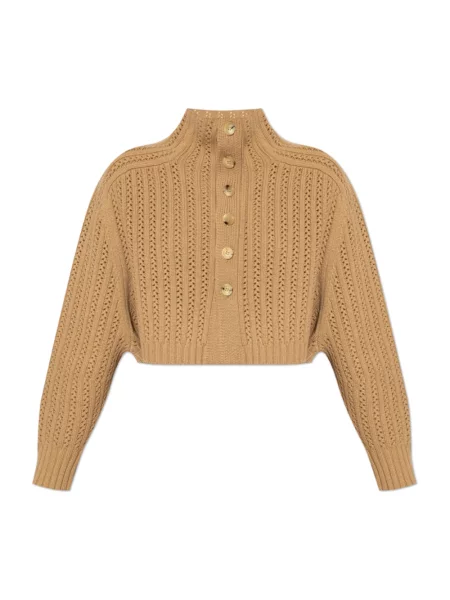 Kardigan Max Mara wełniany beżowy