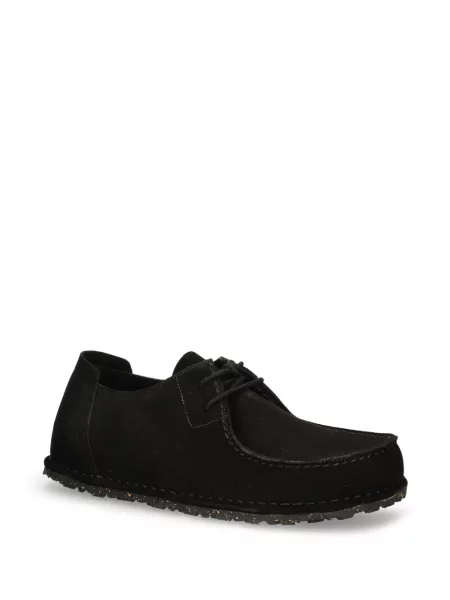 Pantofi Birkenstock cu șireturi din dantelă negru