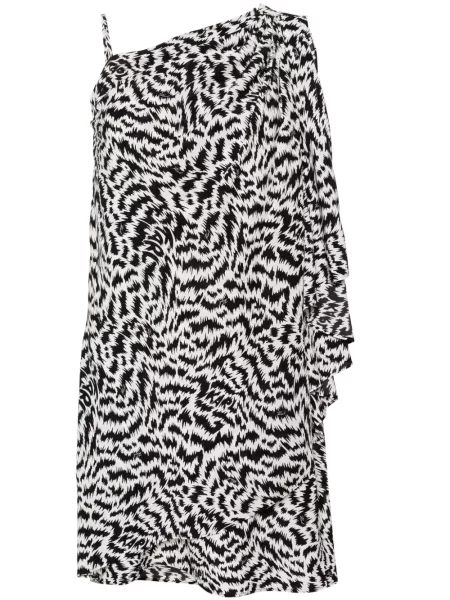 Rochie Karl Lagerfeld cu imagine drapată negru