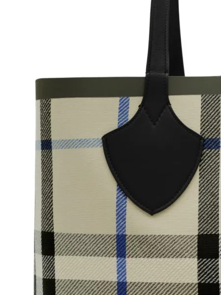 Geantă shopper Burberry în carouri