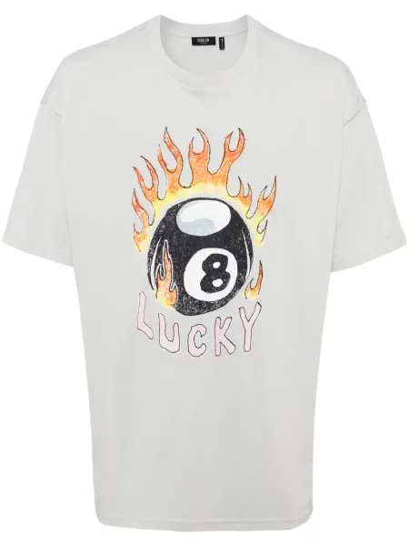 Тениска Five Cm с принт синьо