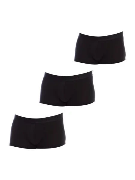 Obcisłe bokserki z elastycznym paskiem z logo w zestawie 3 szt. Calvin Klein Underwear czarne