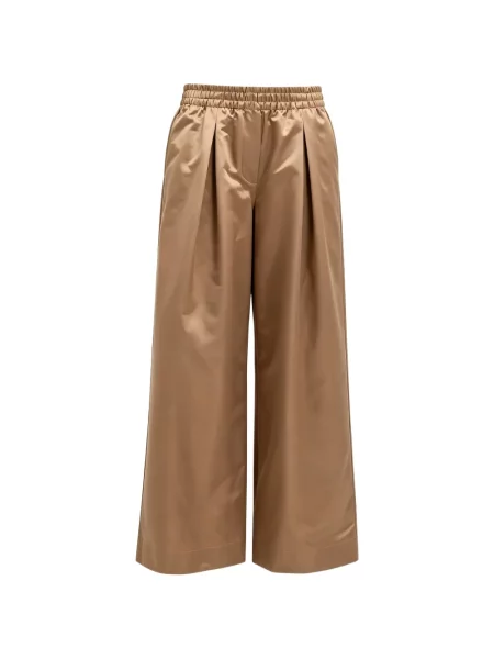 Pantaloni palazzo Brunello Cucinelli maro