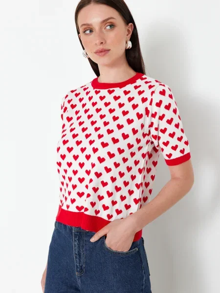 Tricou Trendyol alb