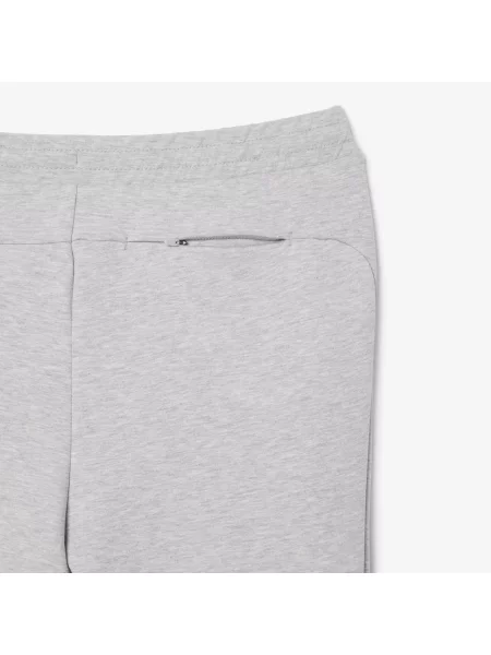 Lacoste Dopasowane Spodnie Dresowe Commuter Z Jerseyu szare