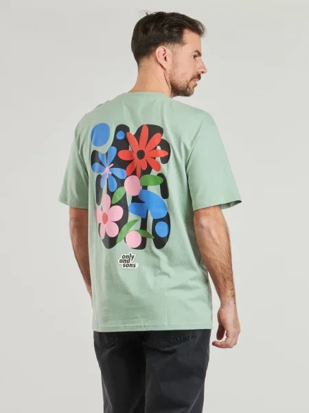 Tricou Only & Sons verde