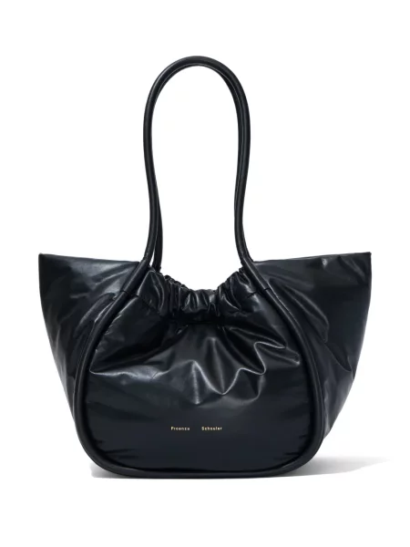 Geanta de piele Proenza Schouler din piele negru