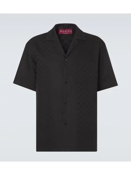 Cămașă Gucci de in negru