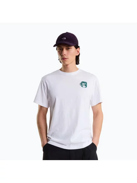 Koszulka The North Face Basecamp Barista Rlx tnf white/pacific teal biała