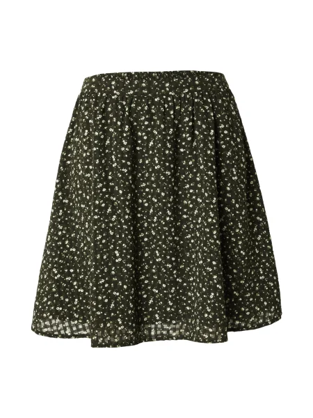 MSCH COPENHAGEN Fustă Kaylen Oceanna oliv / verde pastel alb
