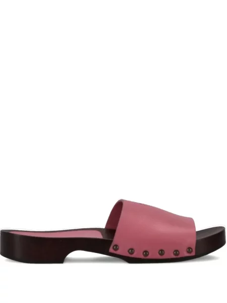 Sandale La Rose din piele roz