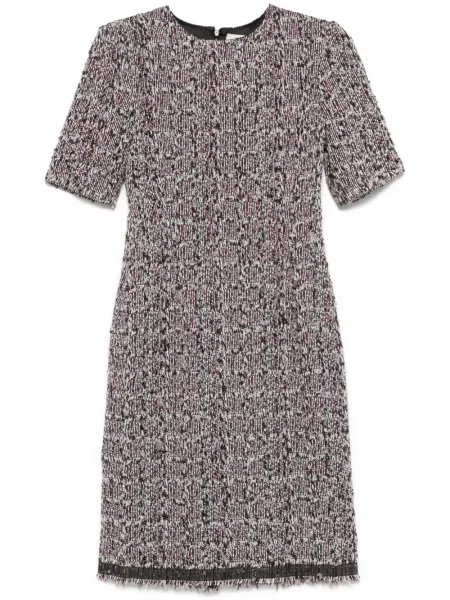 Midi šaty Lanvin červená