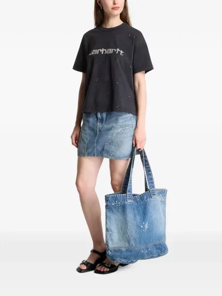 Μπλούζα Carhartt Wip με σχέδιο μαύρο